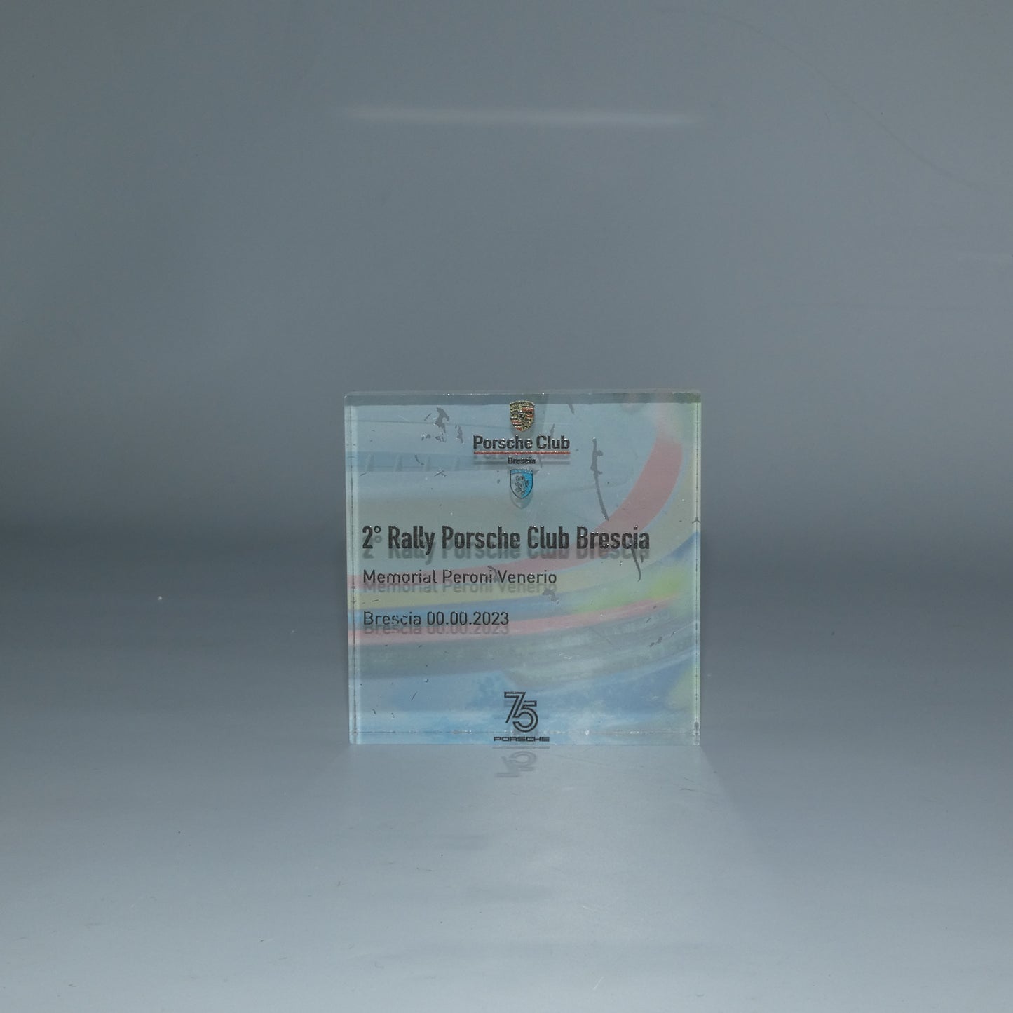 Blocco plexiglass 3D fotografia